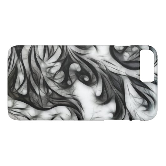 Coques Case-Mate iPhone L'Inversion Florale (Dos (Horizontal))
