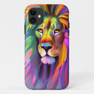 Case-Mate iPhone Case Lion Abstrait Face Mystical Imaginaire Art