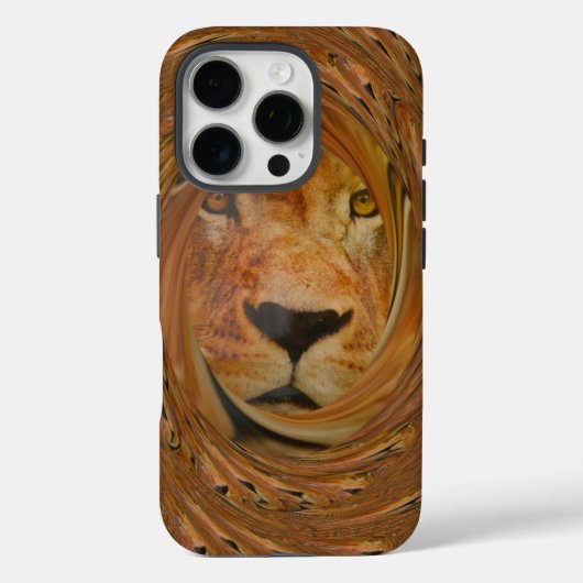 Coques Case-Mate iPhone Lion Abstrait Safari Art (Verso)