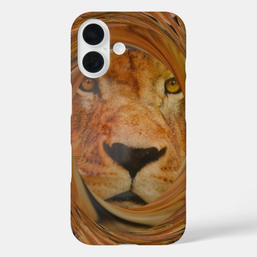 Coques Case-Mate iPhone Lion Abstrait Safari Art (Verso)