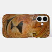 Coques Case-Mate iPhone Lion Abstrait Safari Art (Verso (horizontal))