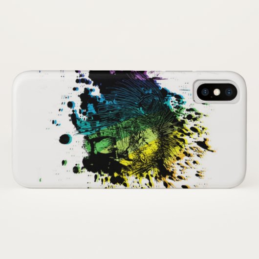 Coques Case-Mate iPhone Lion arc-en-ciel (Dos (Horizontal))