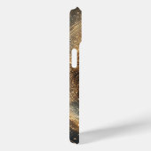 Coques Case-Mate iPhone Lion artistique avec Golden Géométrique (Verso / Droite)