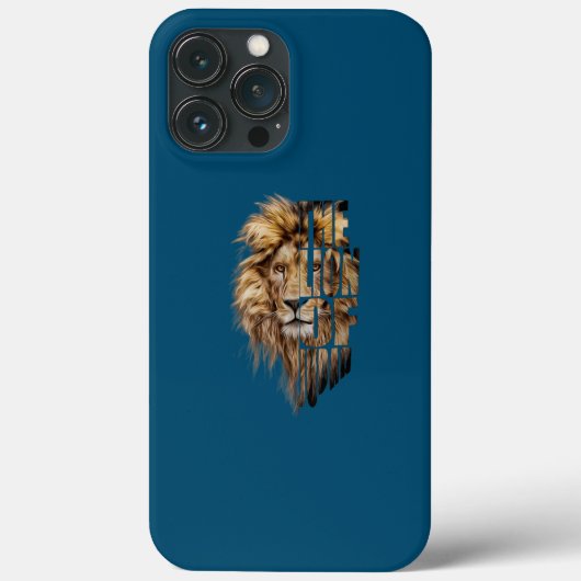 Coques Case-Mate iPhone Lion chrétien de Juda (Verso)