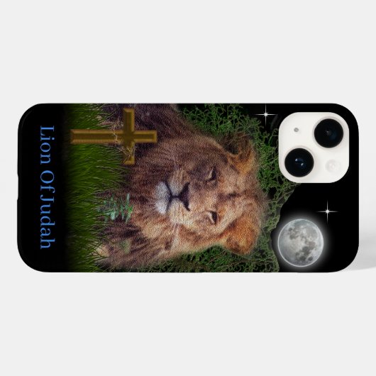Coques Case-Mate iPhone Lion de Juda (Verso (horizontal))