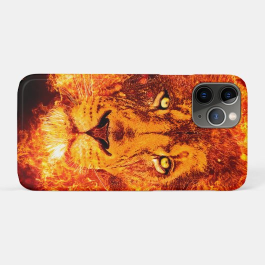 Coques Case-Mate iPhone Lion de Juda de Pentecôte flamboyant (Dos (Horizontal))