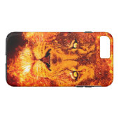 Coques Case-Mate iPhone Lion de Juda Rouge Orange (Dos (Horizontal))