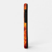 Coques Case-Mate iPhone Lion de Juda Rouge Orange Flammes noires (Dos/Gauche)