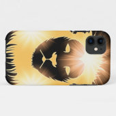 Coques Case-Mate iPhone Lion de lumière (Dos (Horizontal))