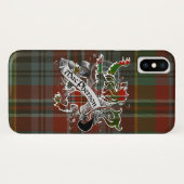 Coques Case-Mate iPhone Lion de MacPherson Tartan (Dos (Horizontal))
