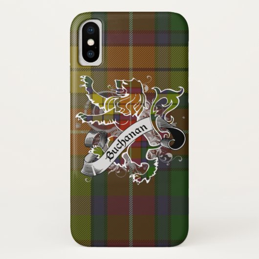 Coques Case-Mate iPhone Lion de tartan de Buchanan (Dos)