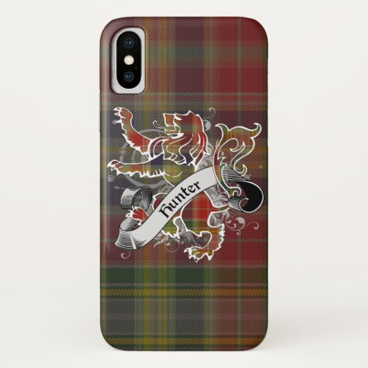 Coques Case-Mate iPhone Lion de tartan de chasseur (Dos)