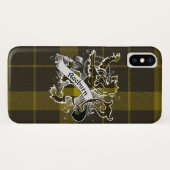 Coques Case-Mate iPhone Lion de tartan de Raeburn (Dos (Horizontal))