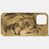 Coques Case-Mate iPhone Lion d'or (Verso (horizontal))