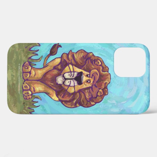 Coques Case-Mate iPhone Lion Electronique (Verso (horizontal))