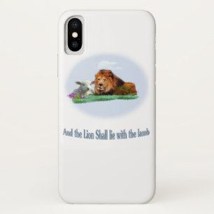 Case-Mate iPhone Case Lion et l'agneau Christian Phone affaire
