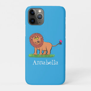 Case-Mate iPhone Case Lion joyeux avec dessin animé de papillon