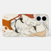 Coques Case-Mate iPhone Lion Line Majesty (Verso (horizontal))