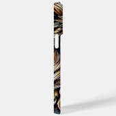 Coques Case-Mate iPhone Lion majestueux avec détails bleus délicats (Verso / Droite)