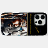 Coques Case-Mate iPhone Lion majestueux et guerrier à l'aube (Verso (horizontal))