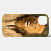 Coques Case-Mate iPhone Lion mâle marchant (Verso (horizontal))