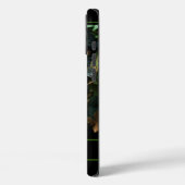 Coques Case-Mate iPhone Lion moderne dans la jungle Monogramed Initial (Verso / Gauche)
