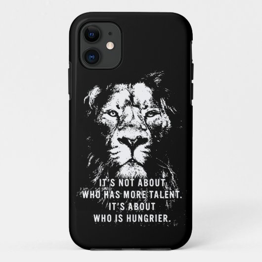 Coques Case-Mate iPhone Lion - mots de motivation - inspiré (Dos)