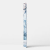 Coques Case-Mate iPhone Lion neige couché animal d'art (Verso / Droite)