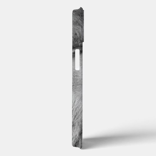 Coques Case-Mate iPhone Lion noir et blanc (Verso / Droite)