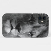 Coques Case-Mate iPhone Lion noir et blanc (Dos (Horizontal))