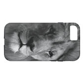 Coques Case-Mate iPhone Lion noir et blanc (Dos (Horizontal))