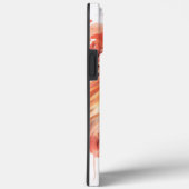 Coques Case-Mate iPhone Lion Pastel Fleurs Safari Aquarelle Savannah Chat (Verso / Droite)