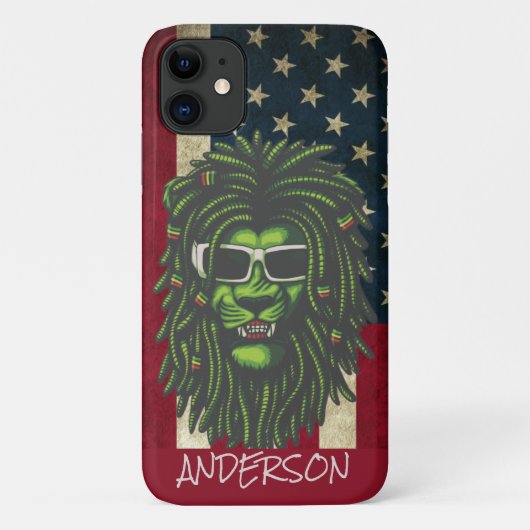 Coques Case-Mate iPhone Lion personnalisé (Dos)