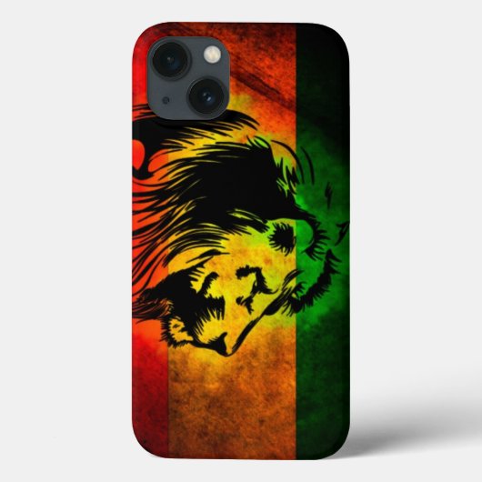 Coques Case-Mate iPhone Lion reggae de Cori Reith Rasta (Verso)