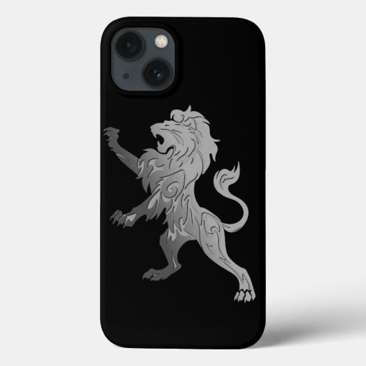 Coques Case-Mate iPhone Lion royal d'argent (Verso)