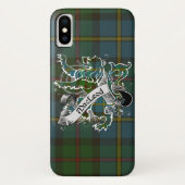 Coques Case-Mate iPhone Lion Tartan de MacLeod (Dos)