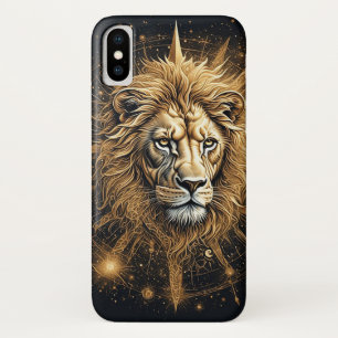 Case-Mate iPhone Case Lion Vivide dans une Galaxie Stellaire Cosmique