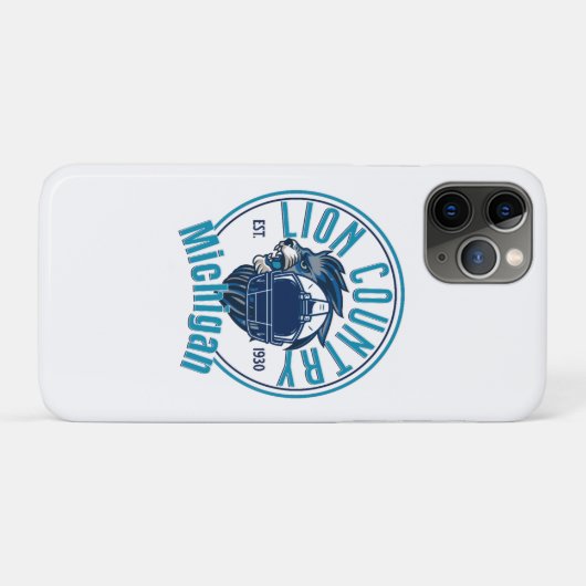 Coques Case-Mate iPhone Lions country  (Dos (Horizontal))