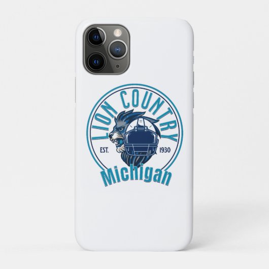 Coques Case-Mate iPhone Lions country  (Dos)