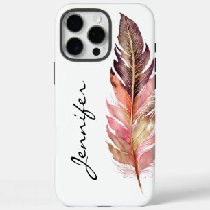 Coques iPhone 16 Pro Max L'iPhone américain autochtone boho tendance