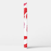 Coques Case-Mate iPhone Lipstick Baisers Motif sans couture. (Verso / Droite)