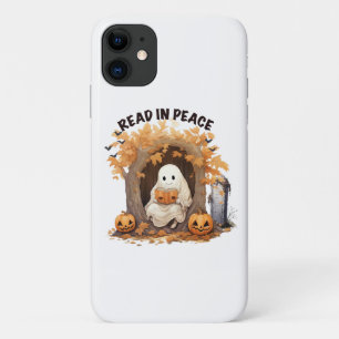 Case-Mate iPhone Case Lire en paix fantôme Boo