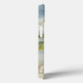 Coques Case-Mate iPhone Lis blancs et coquilles (Verso / Droite)