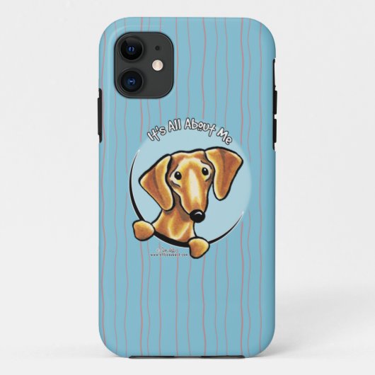 Coques Case-Mate iPhone Lisse Dachshund IAAM (Dos)