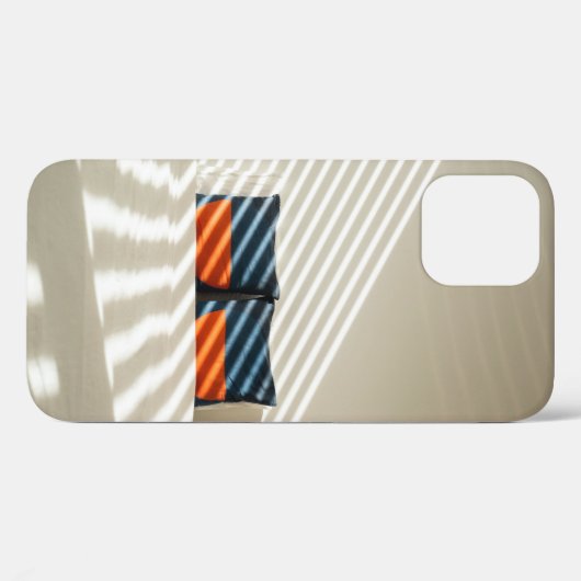 Coques Case-Mate iPhone Lit blanc et rouge noir (Verso (horizontal))