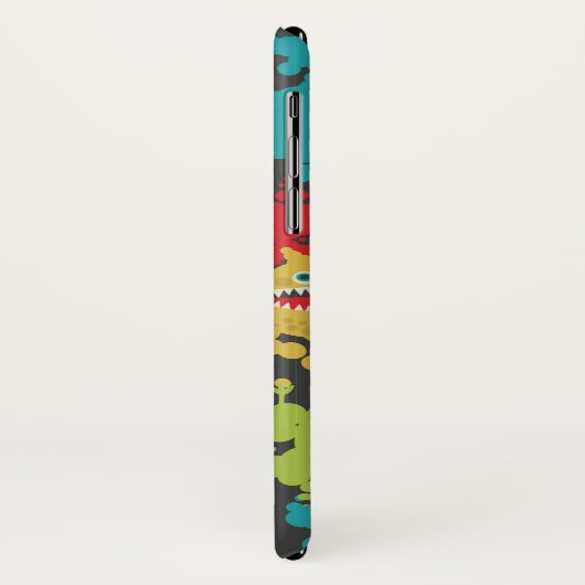 Coques Case-Mate iPhone Little cute funny monsters (Dos/Gauche)