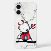 Coques Case-Mate iPhone Little Devil Westie (Verso)