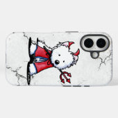 Coques Case-Mate iPhone Little Devil Westie Chien iPhone 5 Coque-Mate Coqu (Verso (horizontal))