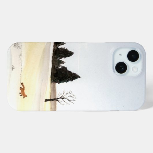 Coques Case-Mate iPhone Little Fox (Verso (horizontal))