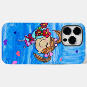 Coques Case-Mate iPhone Little Miss Sunshine - Kids Art for CHOC (Verso (horizontal))